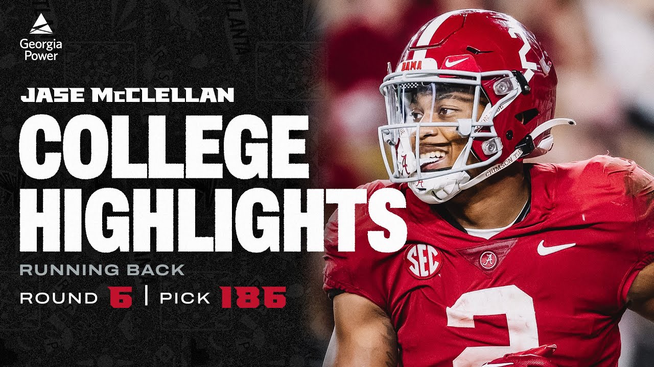 Jase McClellan College Highlights | 2024 NFL Draft | Atlanta Falcons
