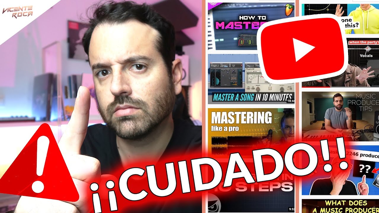 APRENDER A PRODUCIR M&Uacute;SICA en Youtube, ⚠️&iexcl;CUIDADO!⚠️