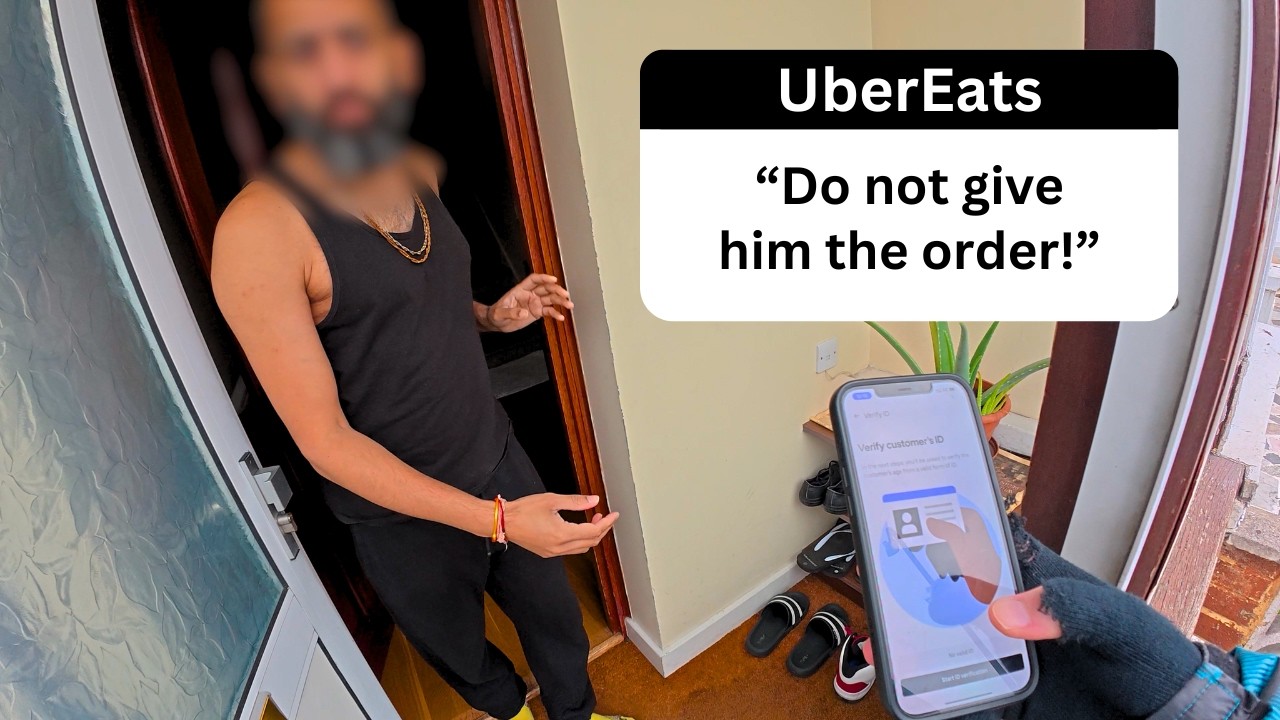 Я ОТКАЗАЛСЯ отдать клиенту его заказ! НОВЫЕ проверки личности UberEats!