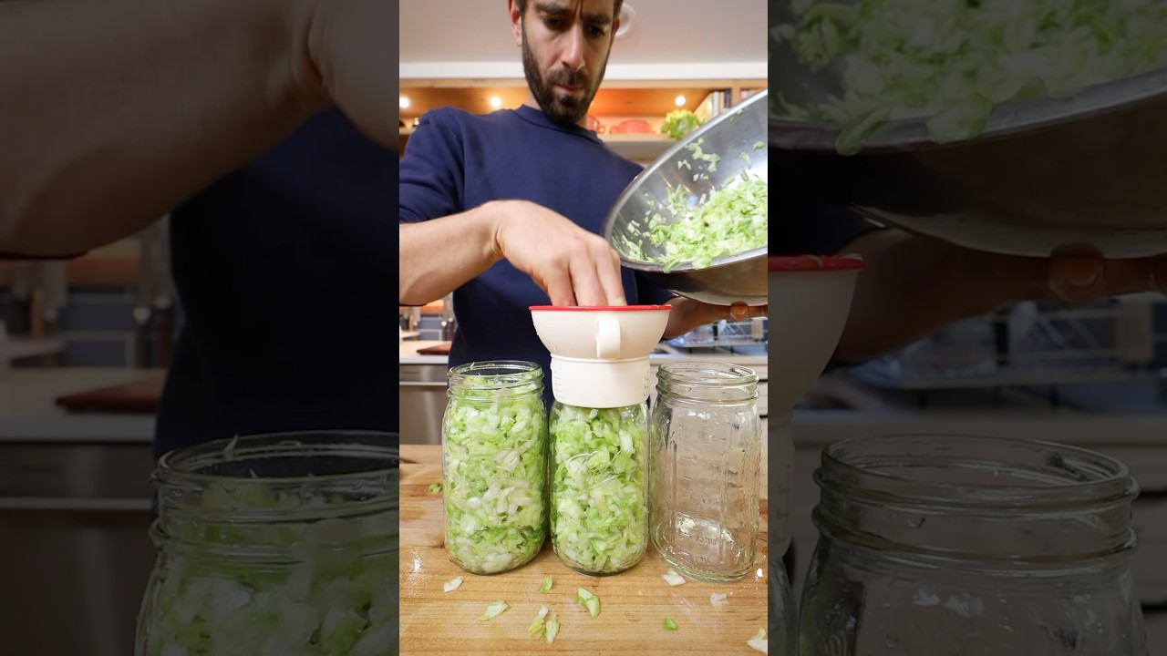 How much cheaper is making sauerkraut at home?