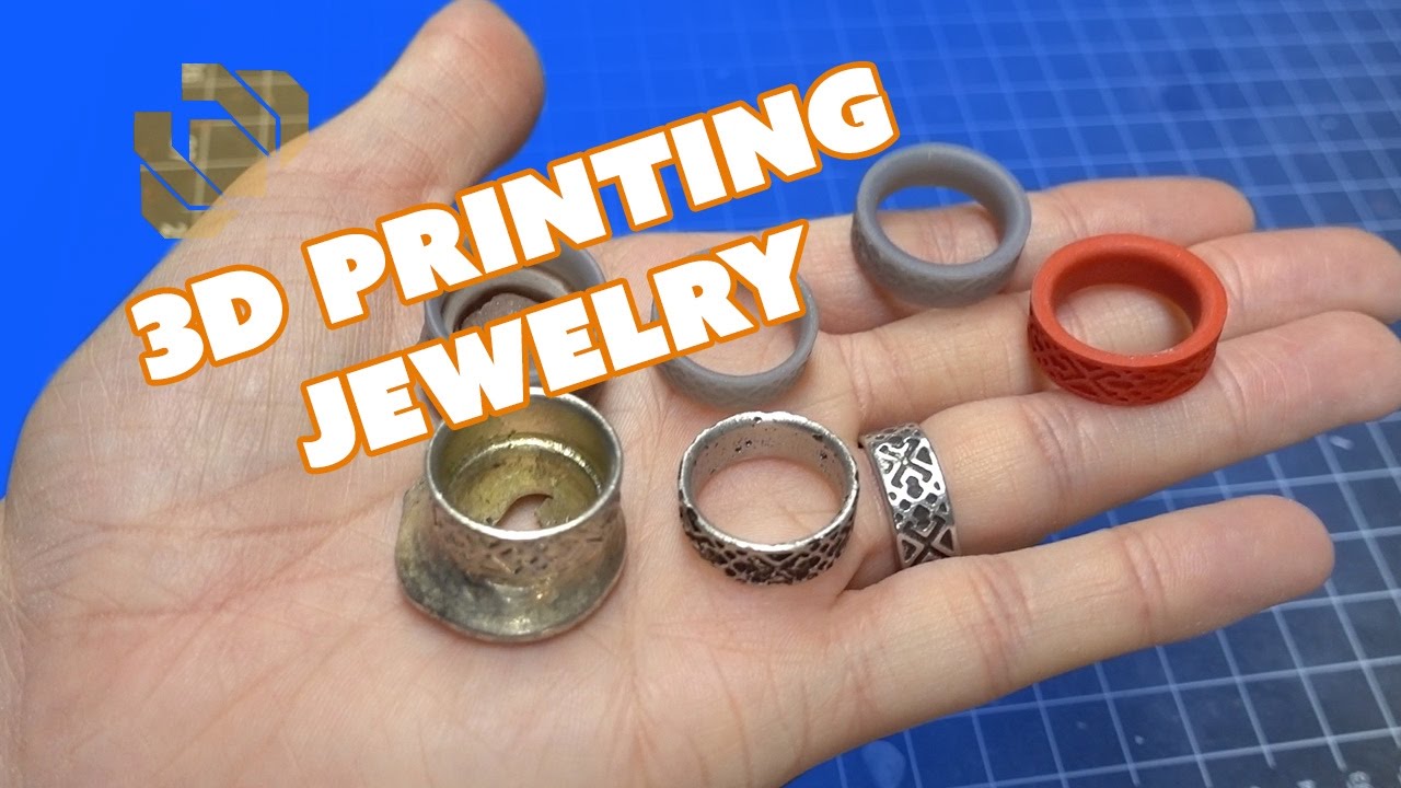 3D-печать и литье ювелирных изделий из металла с помощью Form 2 — Prop: 3D