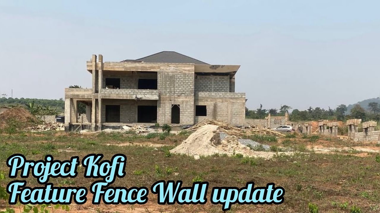 Building Feature Fence Wall in Ghana