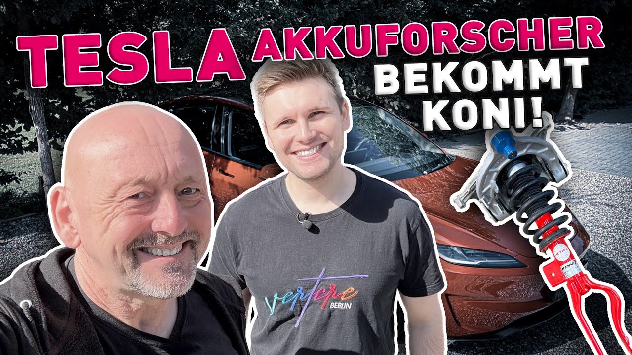 Koni- Fahrwerk im Tesla Model Y-  wie findet Batterieforscher Tom Bötticher es??