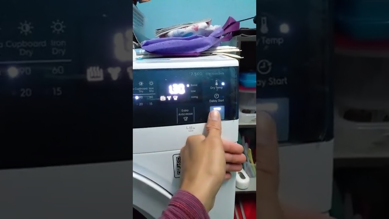 perkongsian cara2 menggunakn dryer utk keringkan baju dengan electrolux 300 sila subscribers ye..😁