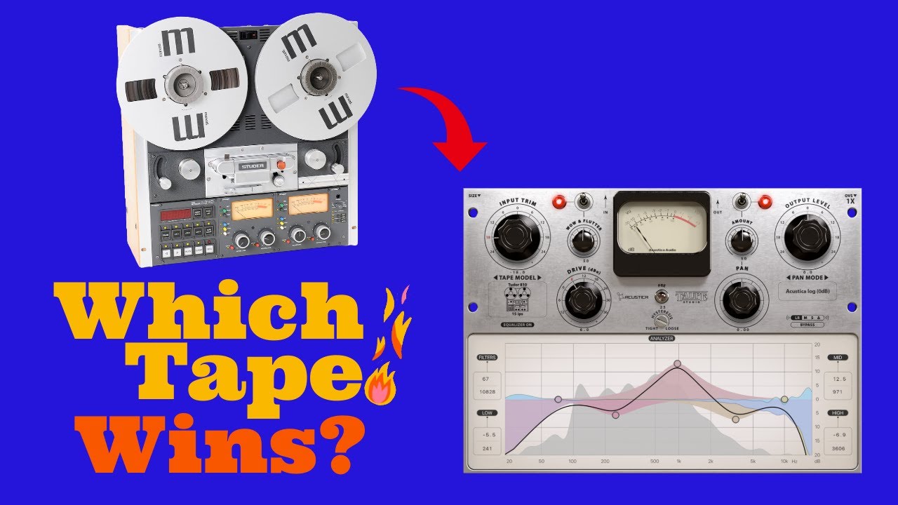 ALL Tape Models in Taupe Studio Compared! 🎛️ | Acustica Audio Analog Tape Shootout