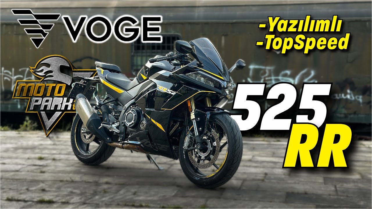 Japonlarda Olmayan Ekipmanlar !! Voge 525 RR Top Speed - VLOG