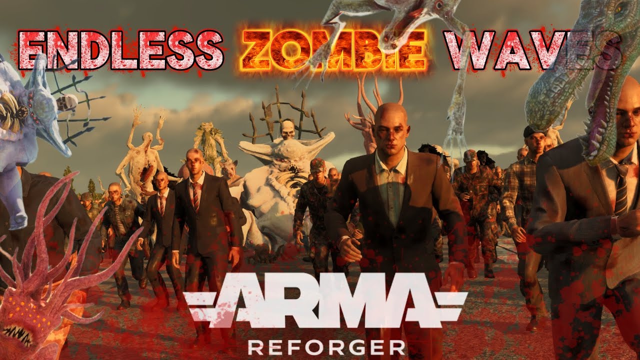ENDLESS ZOMBIE WAVES TOOK OVER THE SERVER! | ARMA REFORGER SCP