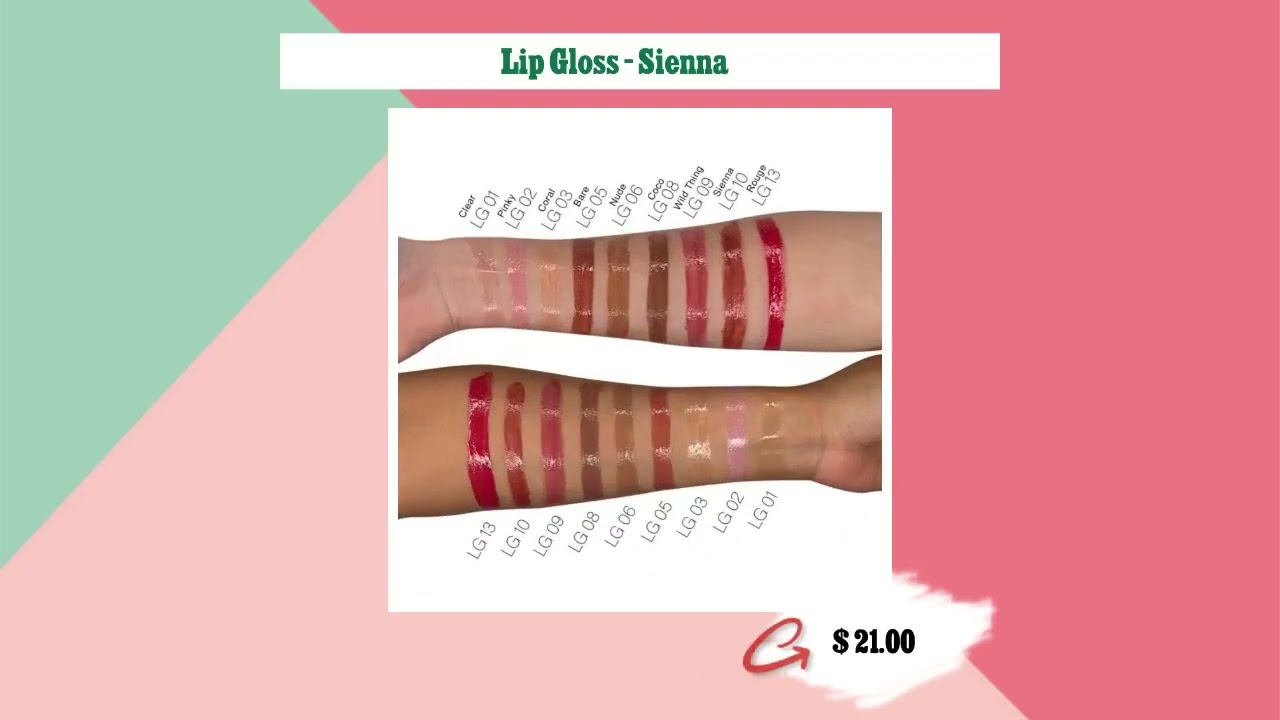 Lip Gloss - Sienna