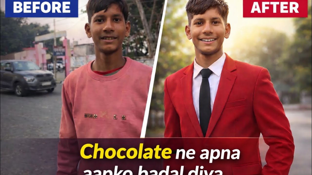 Chocolate ne Apne aap ko badal diya ?😍🤔