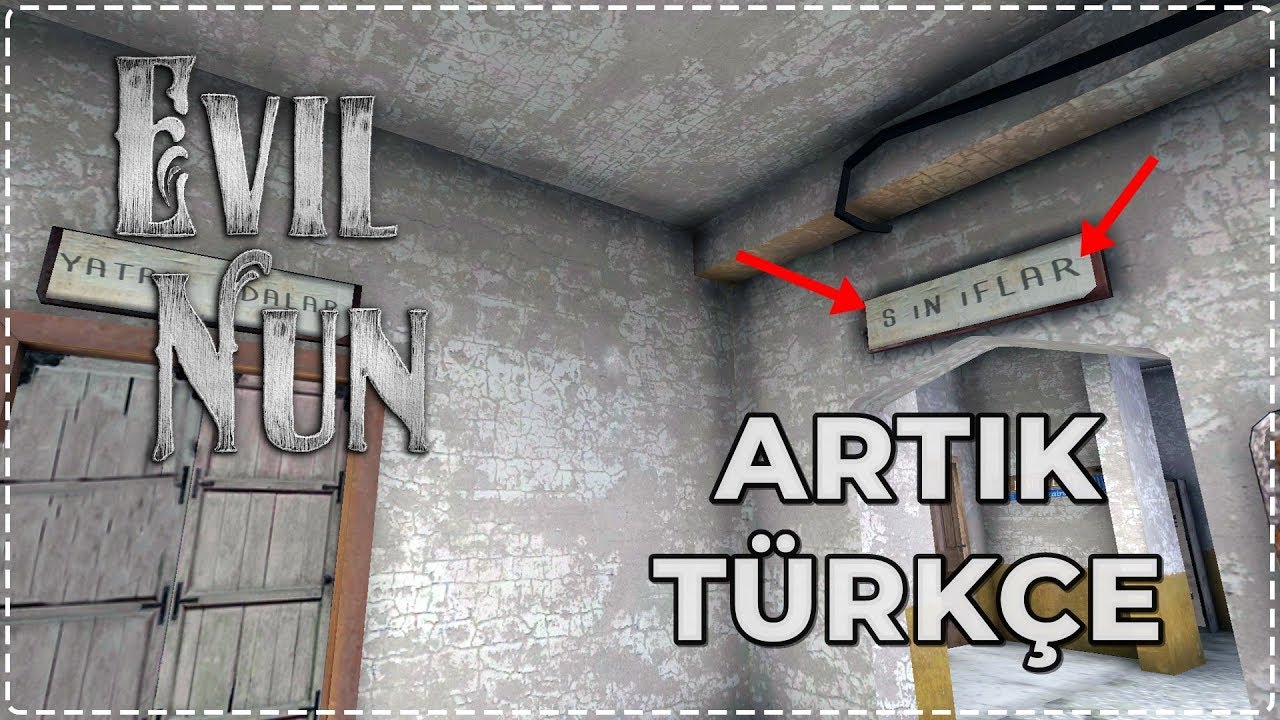 EVİL NUN (RAHİBE) ARTIK TÜRKÇE!