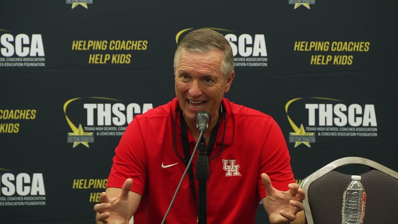 2024 THSCA Coaching School - Willie Fritz Media Availability