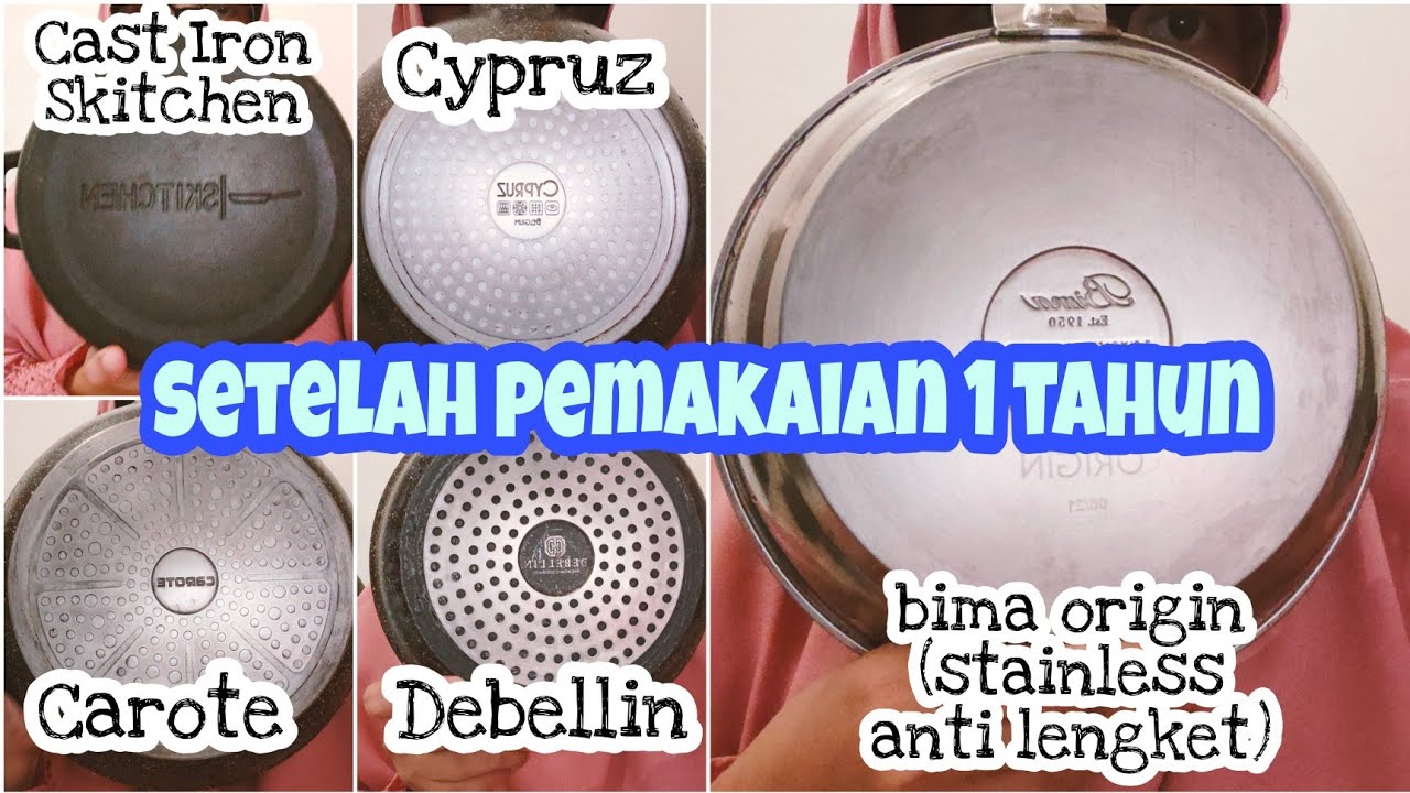 Review Kondisi Debellin, Carote, Cypruz, Bima Origin, Skitchen, Setelah pemakaian 1 tahun