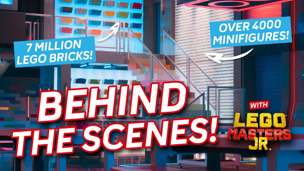 What you didn&rsquo;t see on LEGO Masters JR&hellip;👀🎬 | Behind the Scenes with Brickmaster Amy