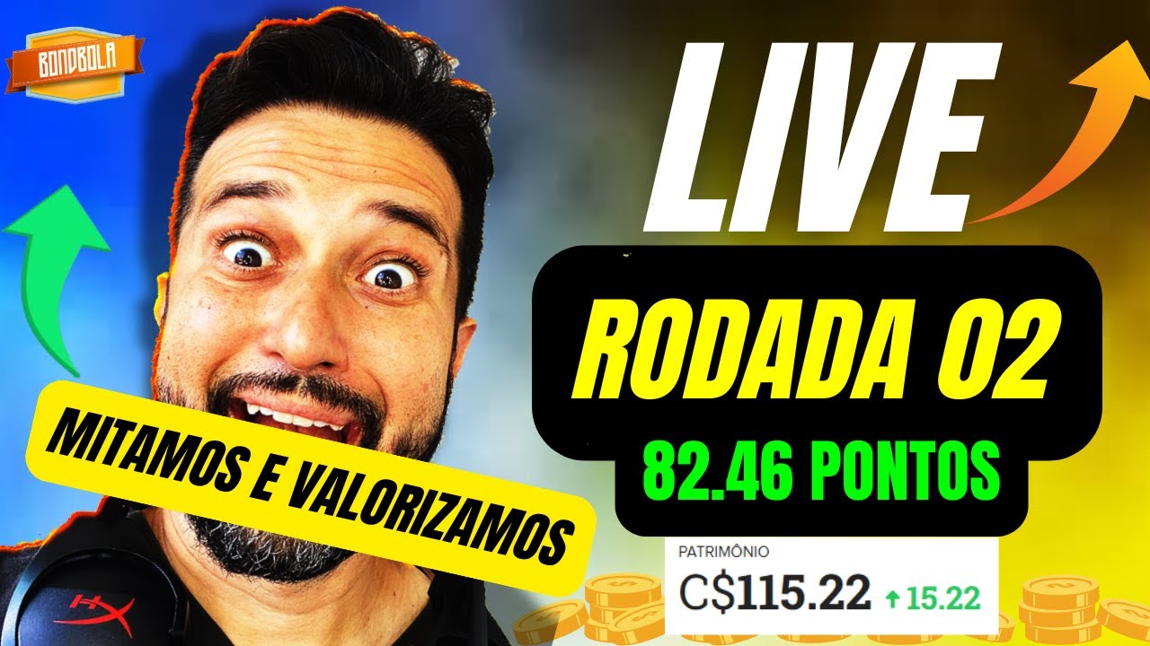 LIVE CARTOLA FC 2026 | DICAS #2 RODADA | MITAMOS E VALORIZAMOS MUITO!