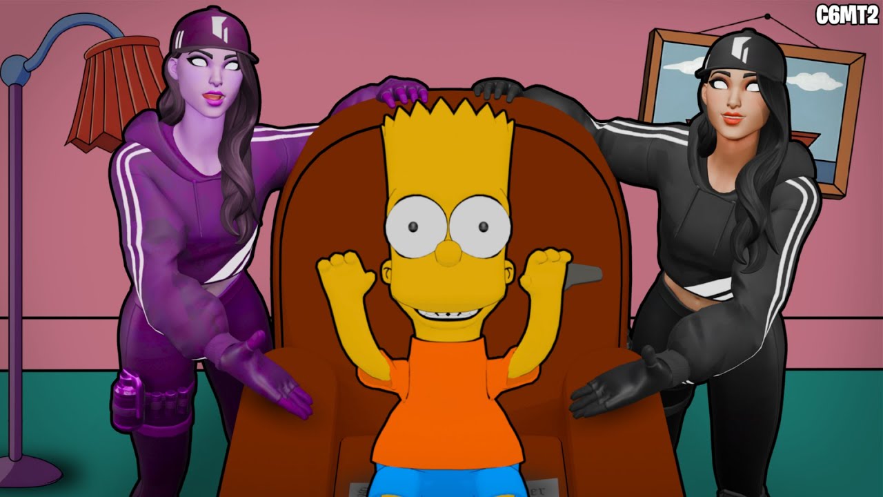 OS SIMPSONS PREVIRAM A MELHOR TEMPORADA DE FORTNITE!!! (C6MT2)