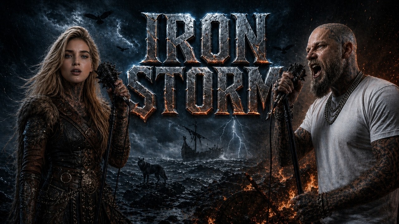 IRON STORM ⚔️ | Iron Ragnar Vibes | Dark Viking Rap