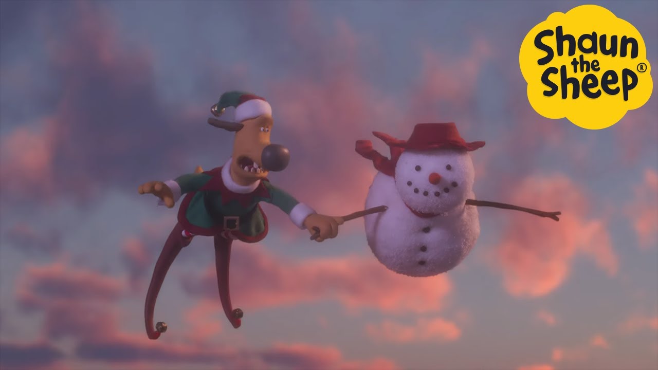 High speed sleigh chase! 🐑🎄 Shaun the Sheep: The Flight Before Christmas (Movie Clips)