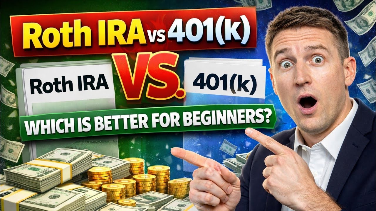 Roth IRA vs. 401(k): Which is Better for Beginners? || Invest Wise Today