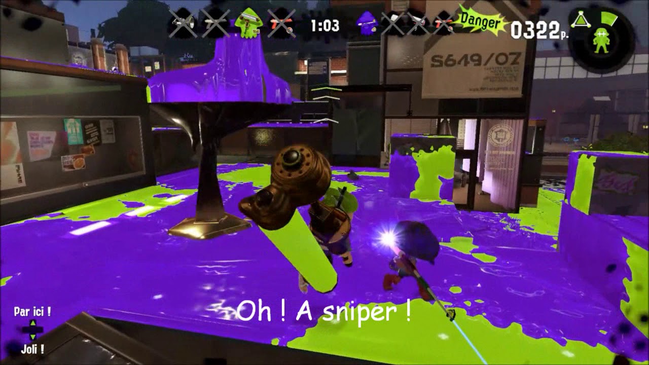 Splatoon 2 - Best splatfest moments (dynamo, glitches, squid party...)