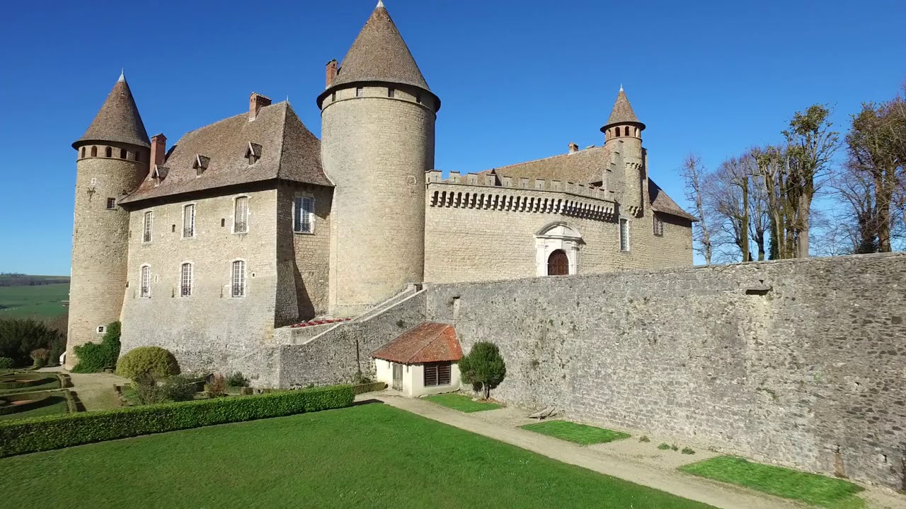 Château de Virieu - Vue du ciel