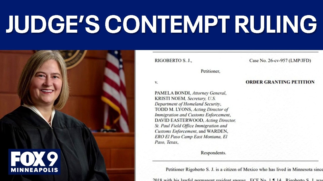 Federal judge's contempt ruling highlights Minnesota court frustrations