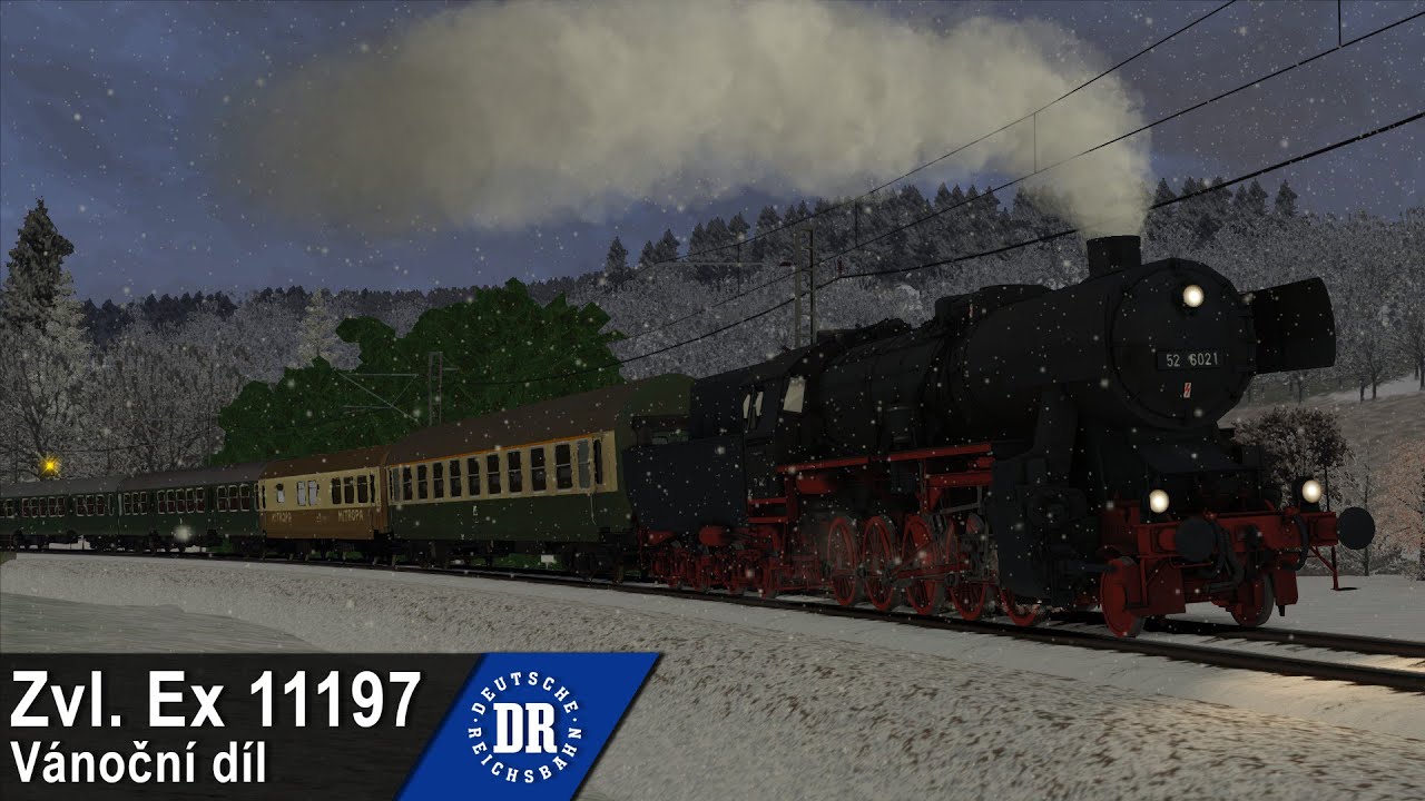 Train Simulator 2021 | BR52 | Letohrad - Lichkov | Zvl. Ex. 11197