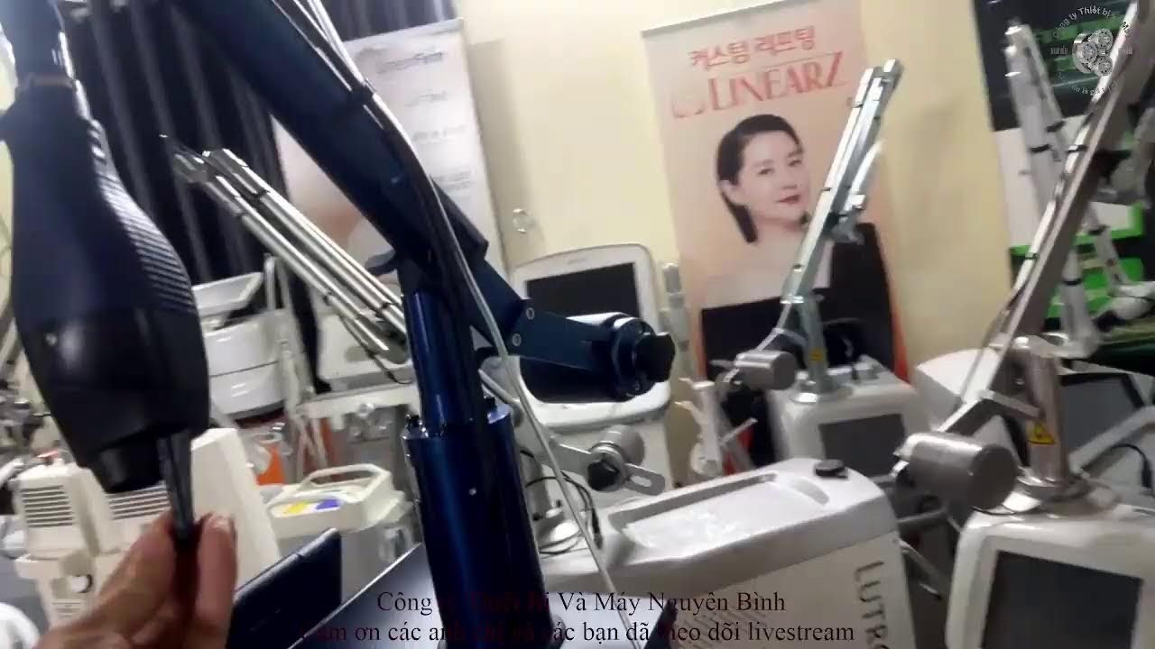 Khui thùng Laser ECO2 hãng Lutronic thanh lý Hàn Quốc
