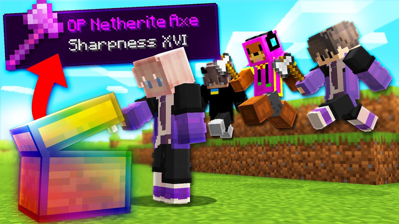 MINECRAFT MANHUNT, ale SKRZYNKI dają OP ITEMY
