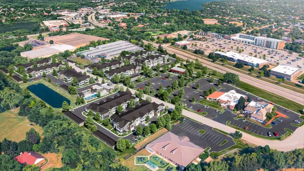 Pre-Construction Aerial Flyover Short Animation (Multifamily) | Continental Properties