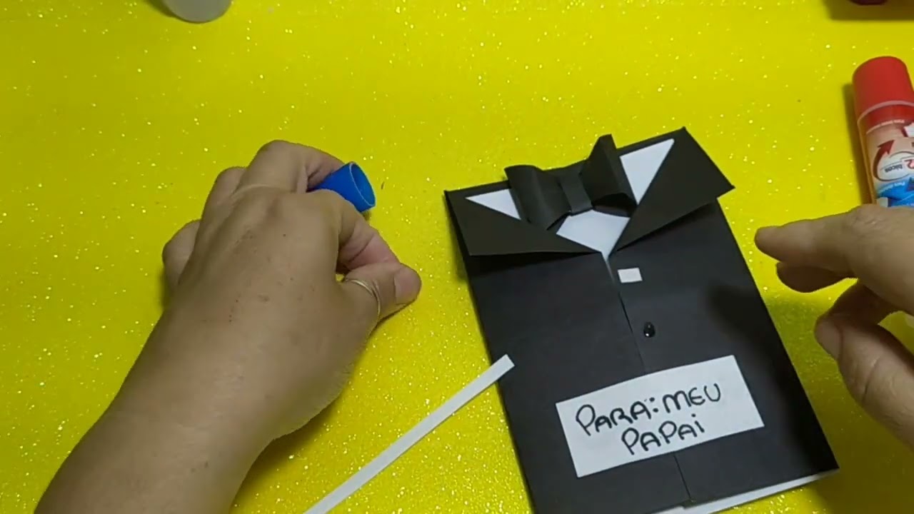 Dica de presente a m&atilde;o para presentear seu pai/3 Dicas de Como fazer cart&atilde;o para o dia dos pais.