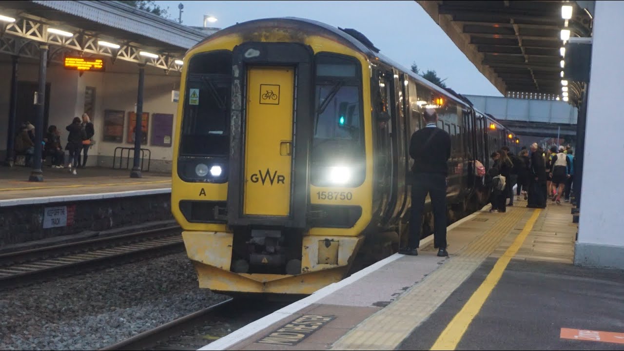 Riding 158750 and 158768