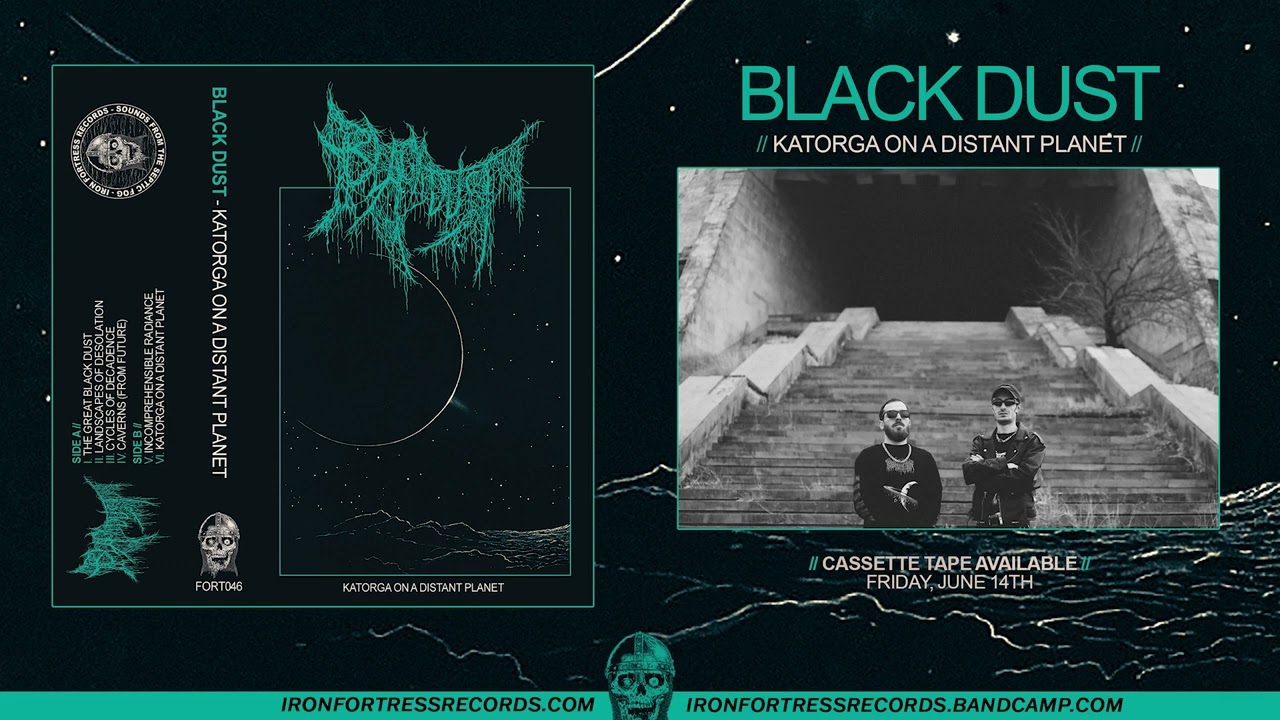 BLACK DUST - KATORGA ON A DISTANT PLANET (Iron Fortress Records)