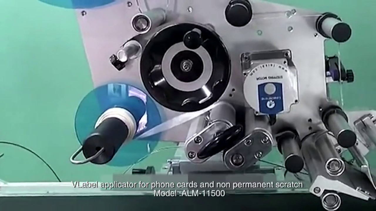 Automatic Labeling Machine for scratching cards  model  ALM-11500