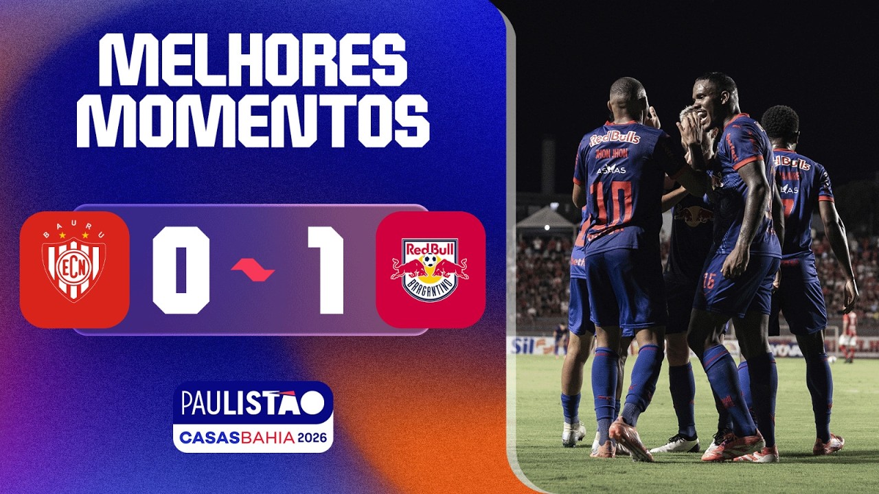 NOROESTE 0 X 1 RED BULL BRAGANTINO  | MELHORES MOMENTOS | 1&ordf; RODADA | PAULIST&Atilde;O CASAS BAHIA