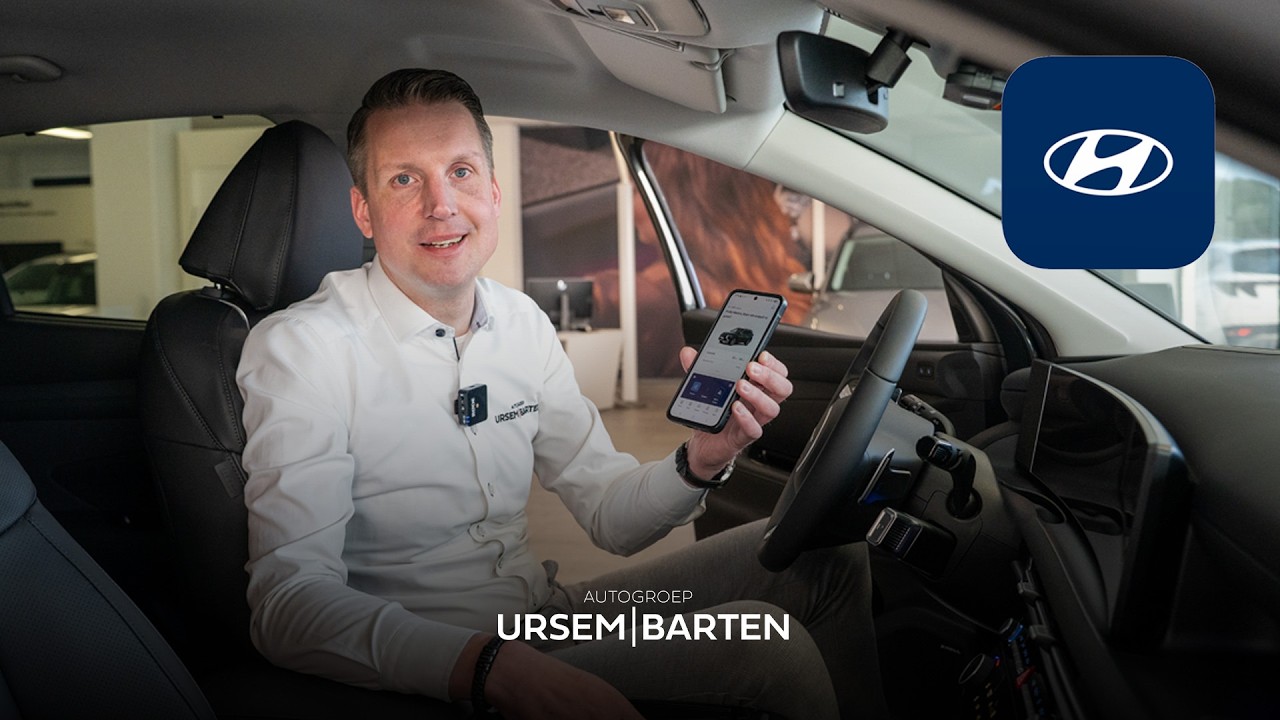 How to: myHyundai App koppelen in uw Hyundai (2026) | Autogroep Ursem Barten