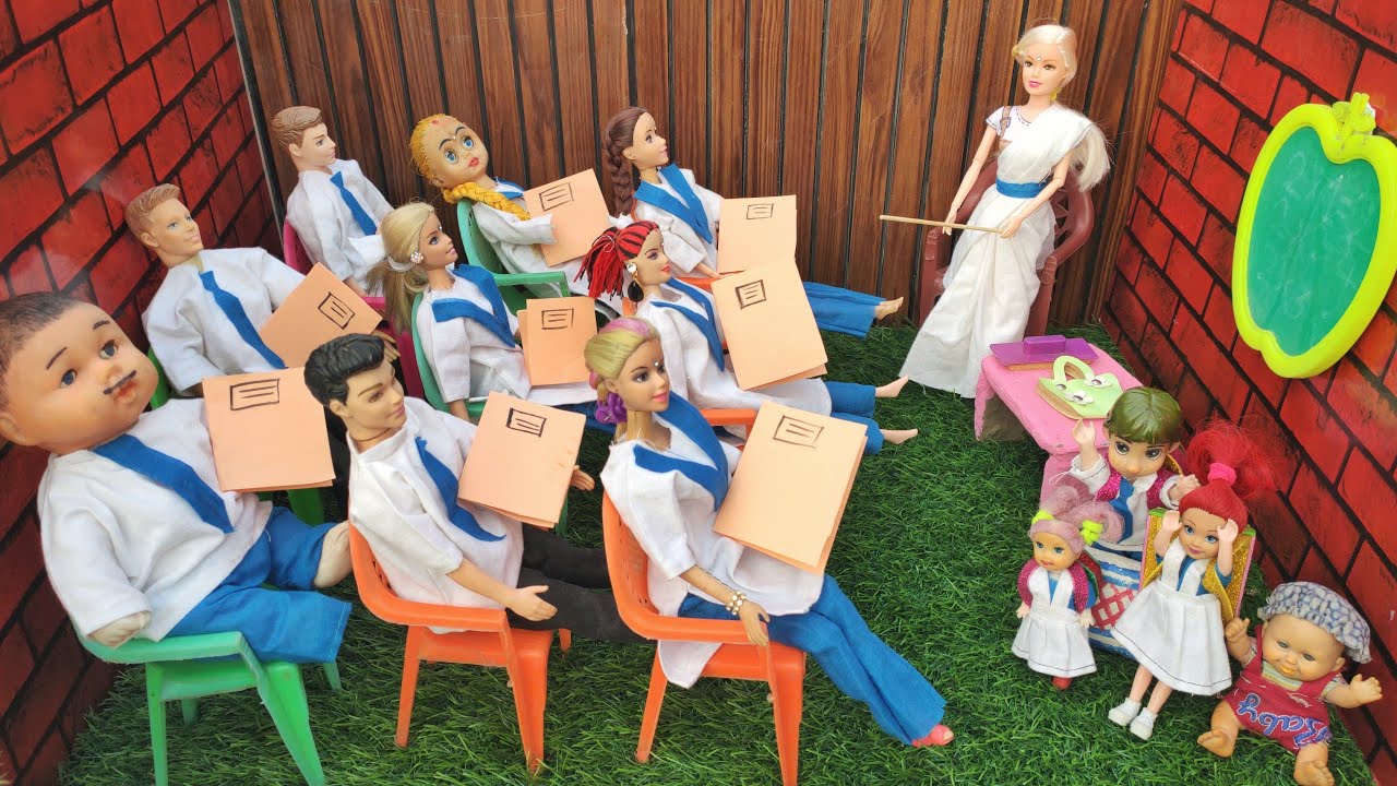 Barbie Doll All Day Routine In Indian Village/Radha Ki Kahani Part -603/Barbie Doll Bedtime Story||