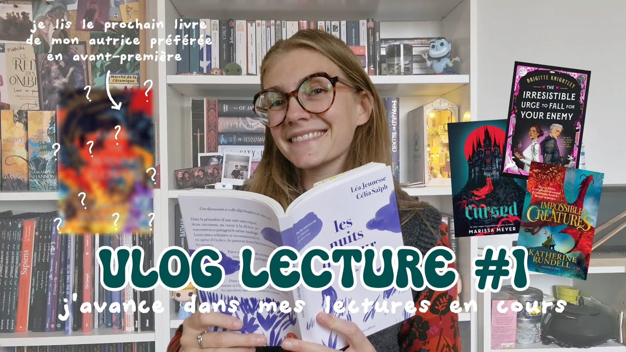 VLOG LECTURE 🐉✨️ 9 lectures en cours et un SP reçu 5 mois avant sa sortie !