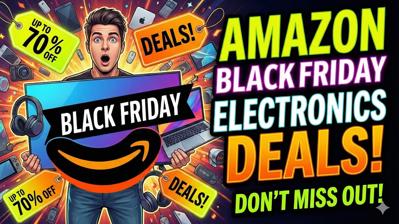 НЕ ПРОПУСТИТЕ! ЛУЧШИЕ предложения на электронику Amazon в Чёрную пятницу 2025 года ПРЯМО СЕЙЧАС