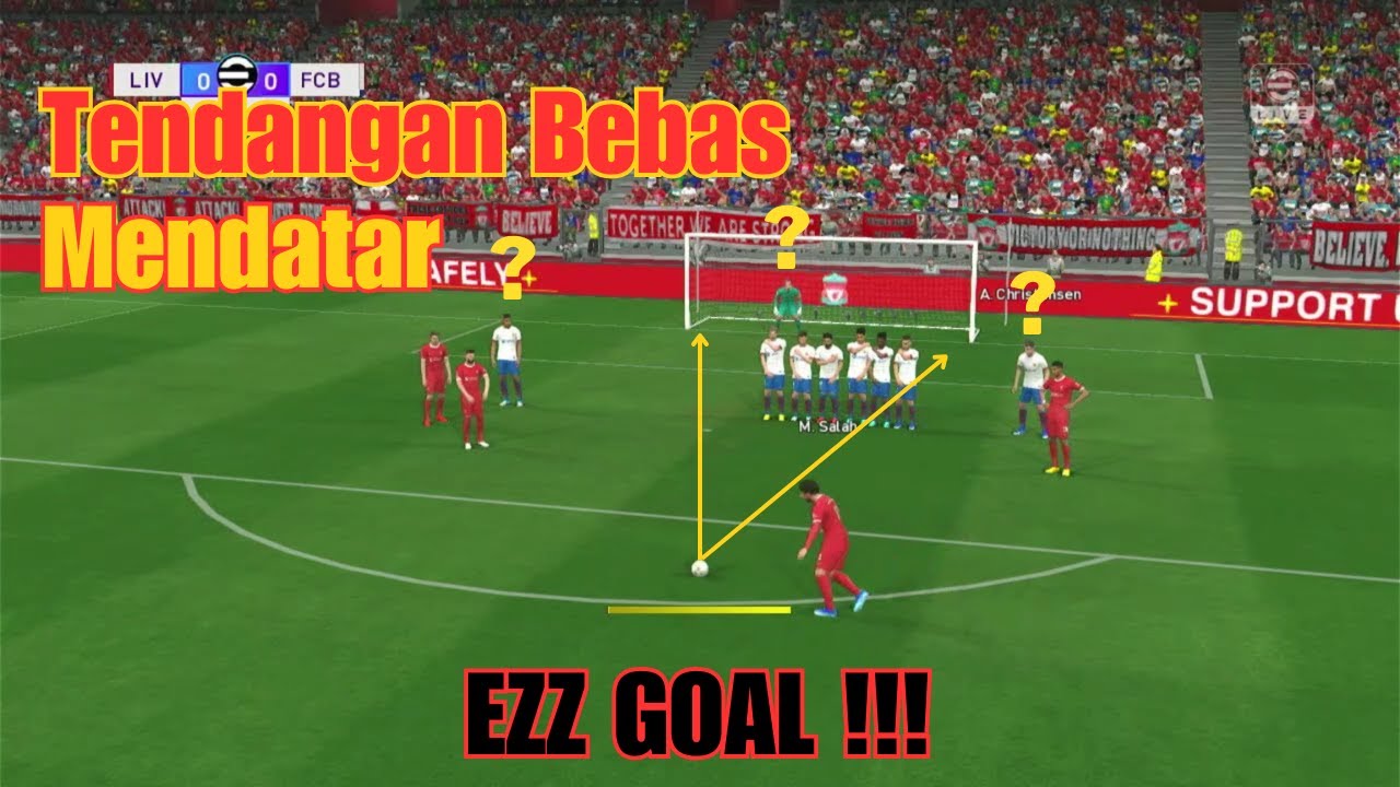 CARA MUDAH FREEKICK MENDATAR DI PES PS 3 ALA KANG PS