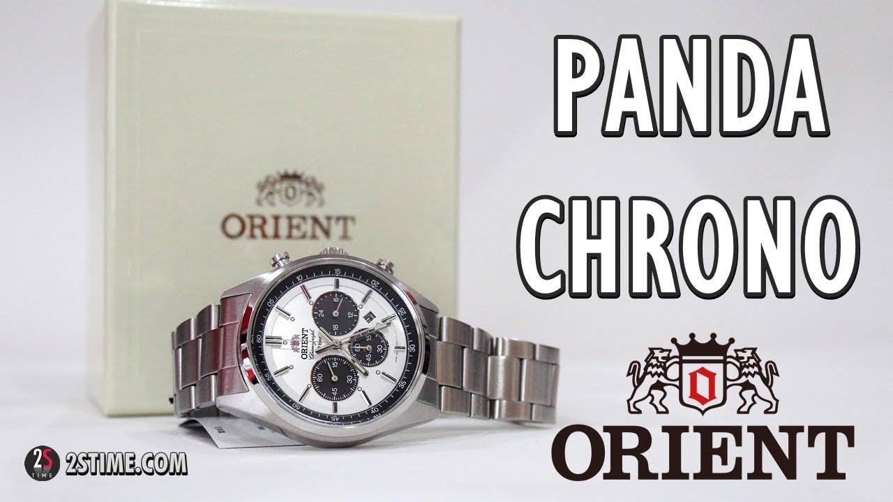 Orient Neo 70's WV0041TX Panda Dial Solar Chronograph
