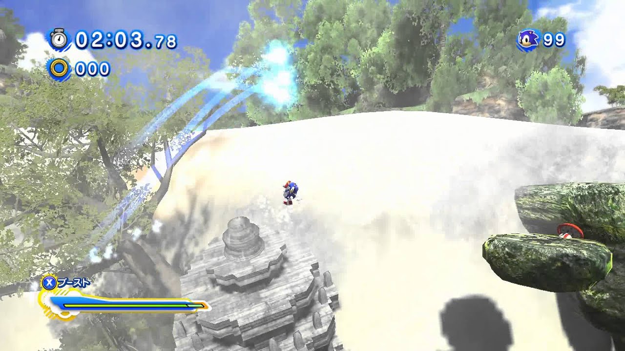 Sonic Generations Jungle Joyride Speed Run