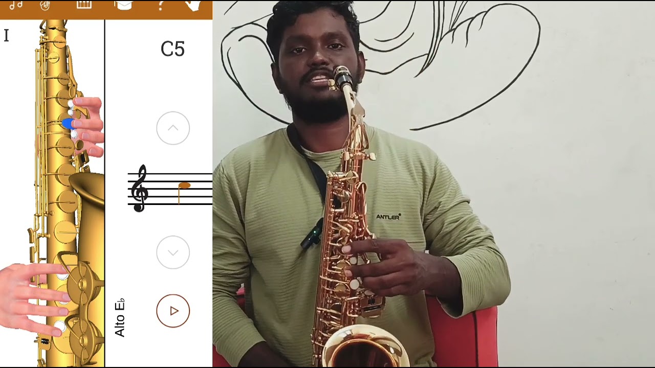Learn to Play Saxophone in Malayalam - Class 2  #saxophone #tutorial #malayalam