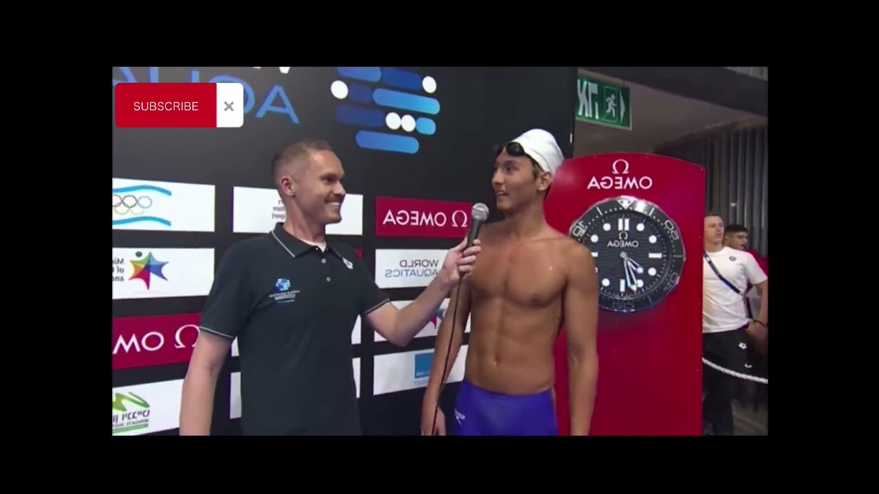 FELIX IBERLE Juara Dunia Renang 2023, Pertama kalinya INDONESIA RAYA berkumandang di Netanya ISRAEL