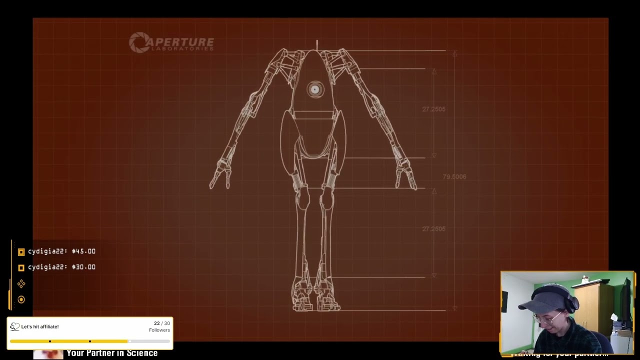 Nothing but 10,000 IQ tests here - Portal 2 co-op
