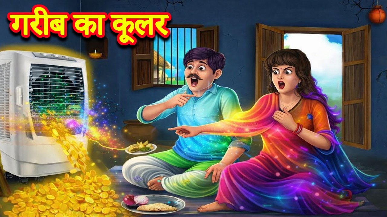 गरीब का कूलर: ये क्या बना दिया? | Hindi Kahaniya | Magical Stories Hindi