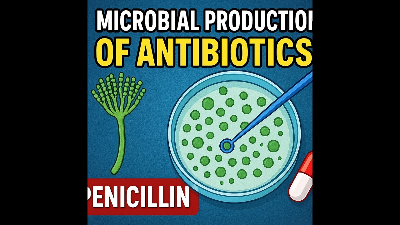 Microbial Production of Antibiotics Penicillins