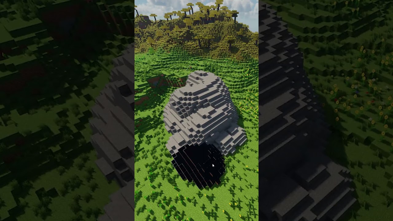 Мод Axiom: как построить собственные горы в Minecraft
