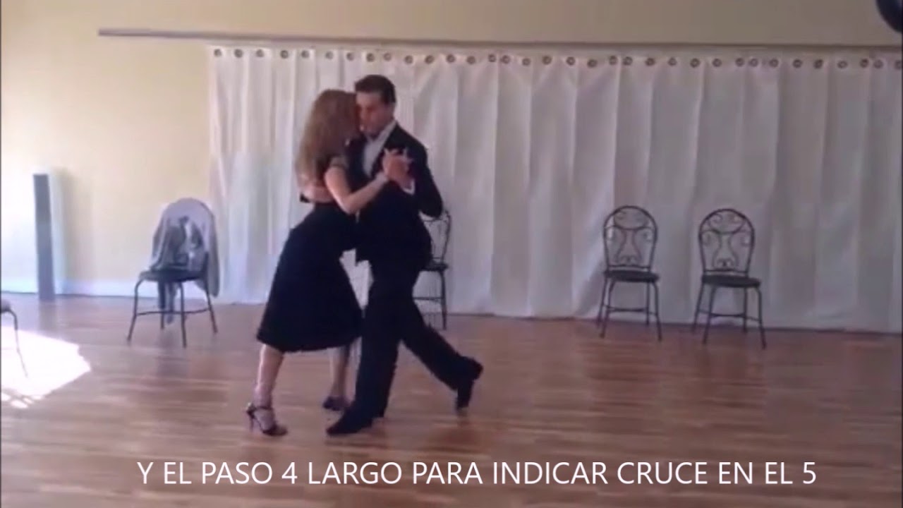 Clases de Tango   El cruce en 5a de la dama