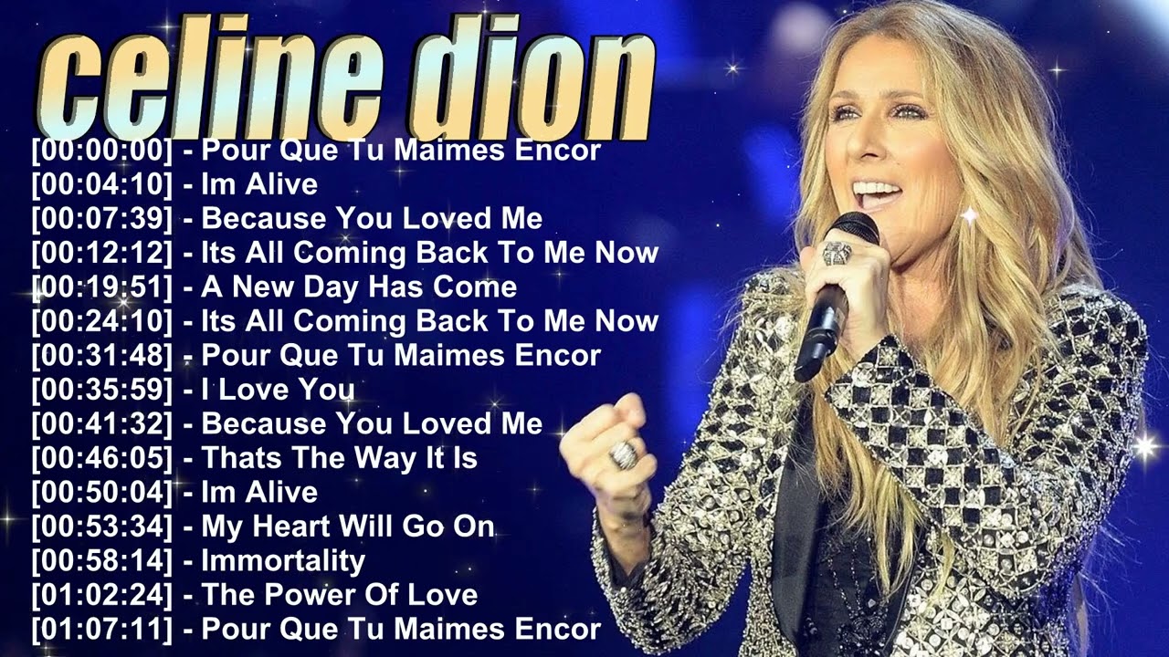 Celine Dion – Top 10 power ballads 2026 voice strength and pure emotion