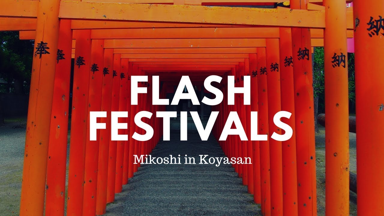 Flash Festivals: Mikoshi in Koyasan